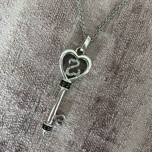 Kay Jewelers Jewelry - Open Hearts Key Necklace Kay Jewelers Jewelry - Open Hearts Key Necklace